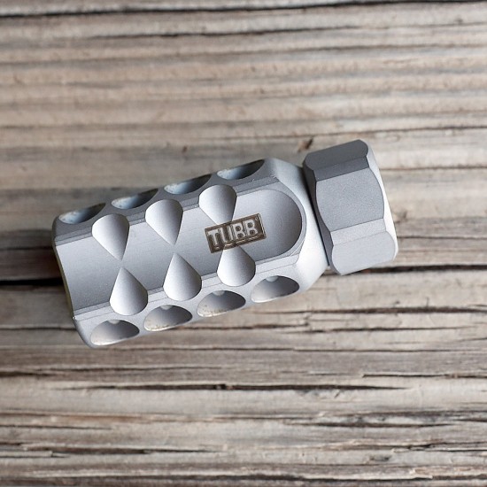 4 Star Mini Muzzle Brake w/lock nut