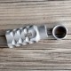 4 Star Mini Muzzle Brake w/lock nut