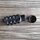 4 Star Mini Muzzle Brake w/lock nut - Black