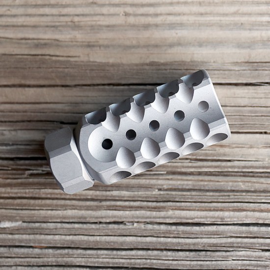 5 Star Muzzle Brake w/lock nut 