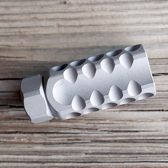 5 Star Muzzle Brake w/lock nut 