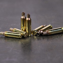 6XC Peterson Brass w/small primer pocket (Per 100)